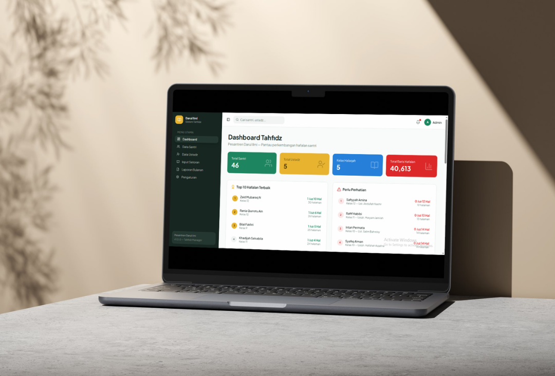 AI-Powered Tahfidz Monitoring
