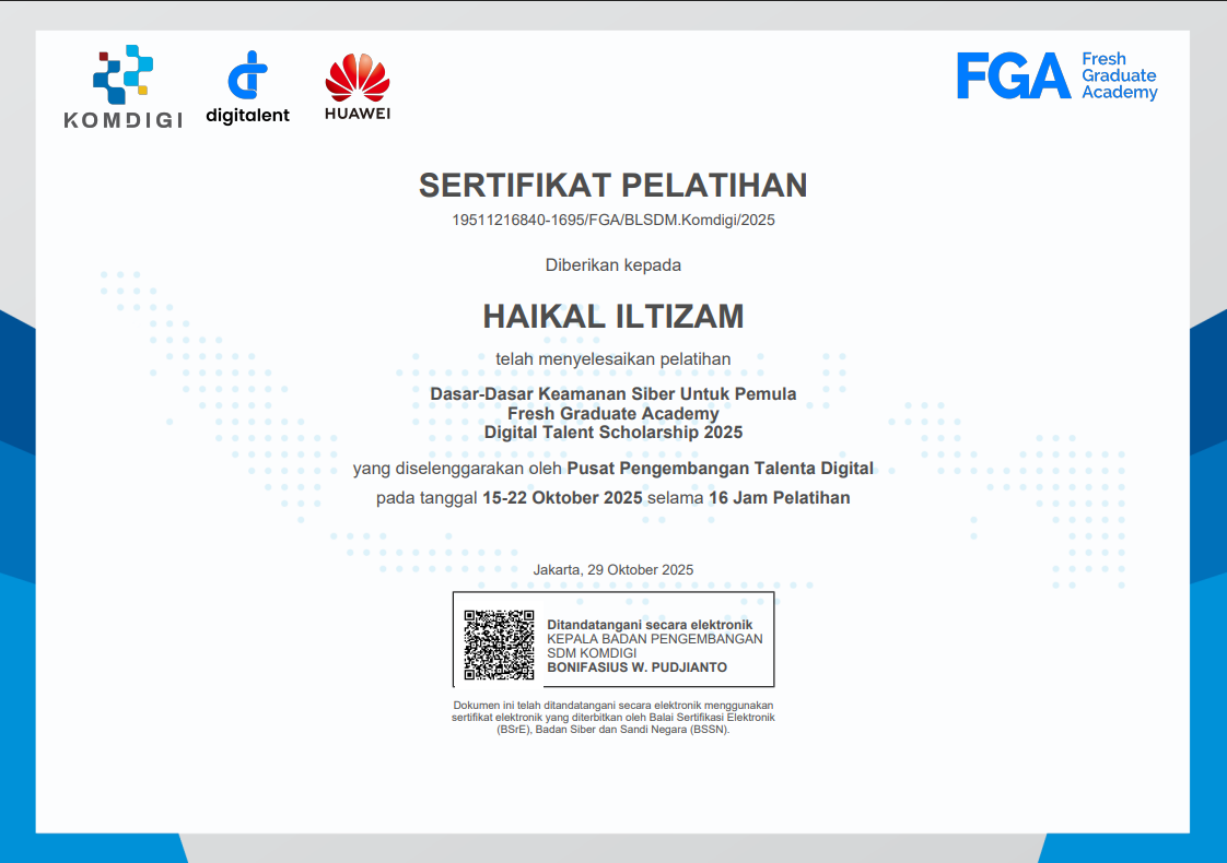 Dasar - Dasar Keamanan Cyber Untuk Pemula by Huawei