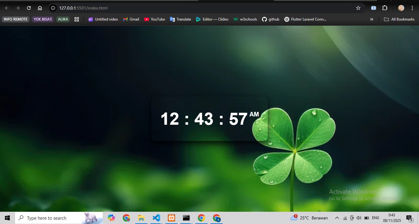 digital clock