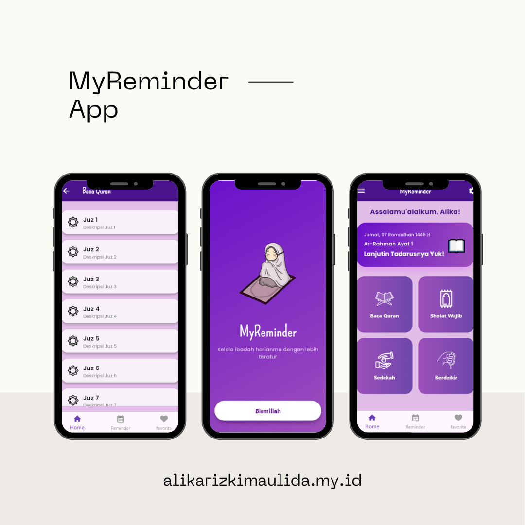MyReminder : Pengingat ibadah