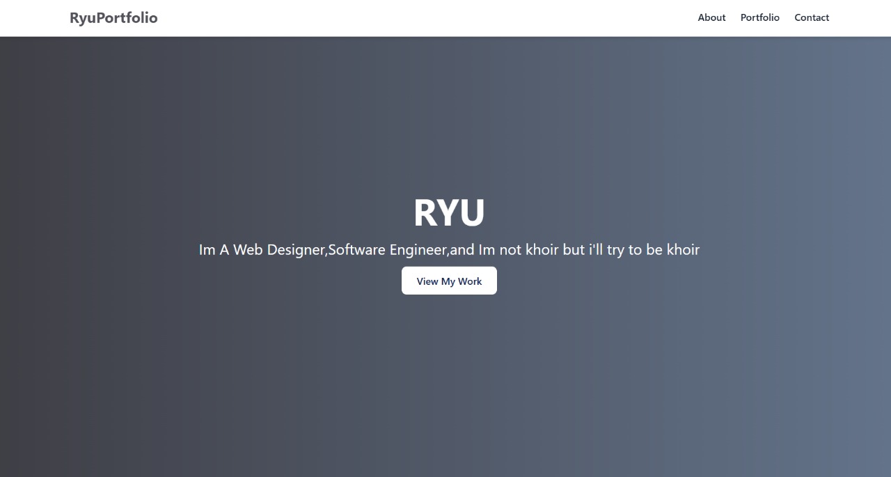 Ryu Website Porto